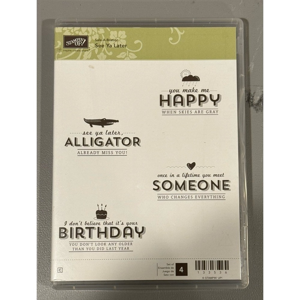 Stampin Up See Ya Later Set